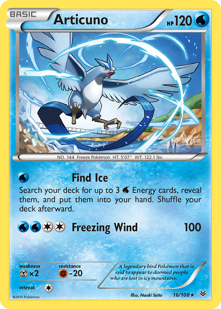 Articuno (16) (16) [XY - Roaring Skies] Reverse Holofoil