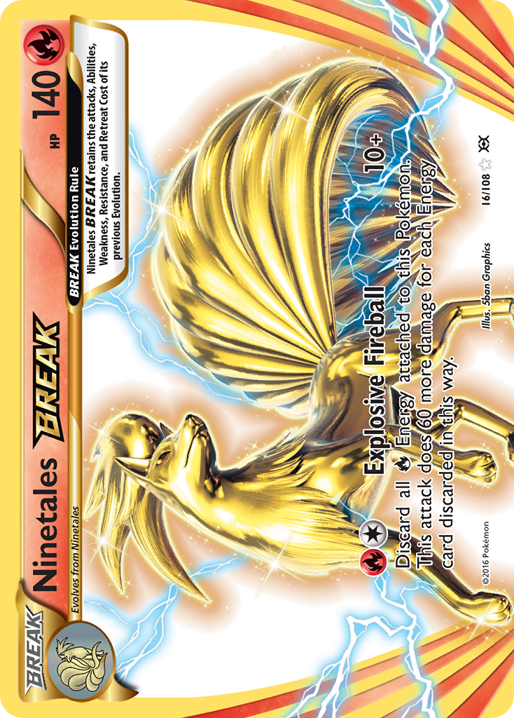 Ninetales BREAK (16) [XY - Evolutions] - Deck Out Gaming