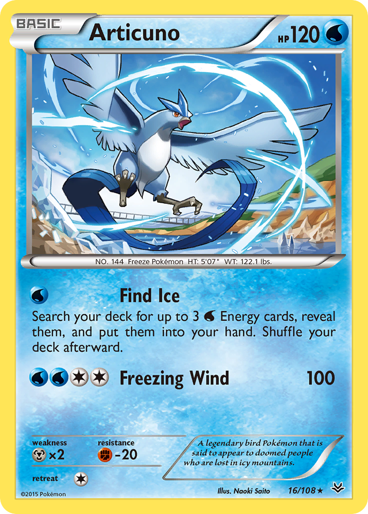 Articuno (16) (16) [XY - Roaring Skies] - Deck Out Gaming