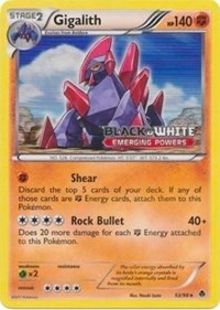 Gigalith - 53/98 (Prerelease Promo) (53) [Black and White Promos] - Deck Out Gaming