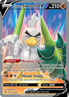 Galarian Sirfetch'd V (Full Art) [SWSH04: Vivid Voltage] - Deck Out Gaming