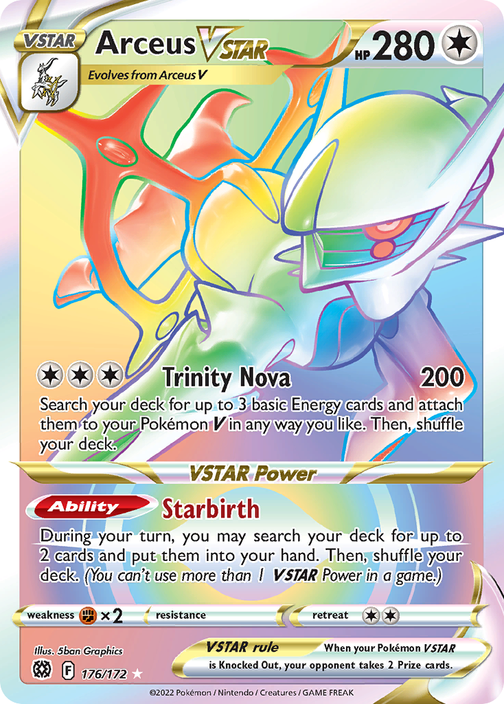 Arceus VSTAR (176/172) [Sword & Shield: Brilliant Stars]