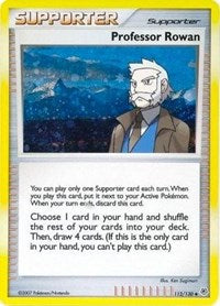 Professor Rowan (Cosmos Holo) (112) [Miscellaneous Cards & Products]