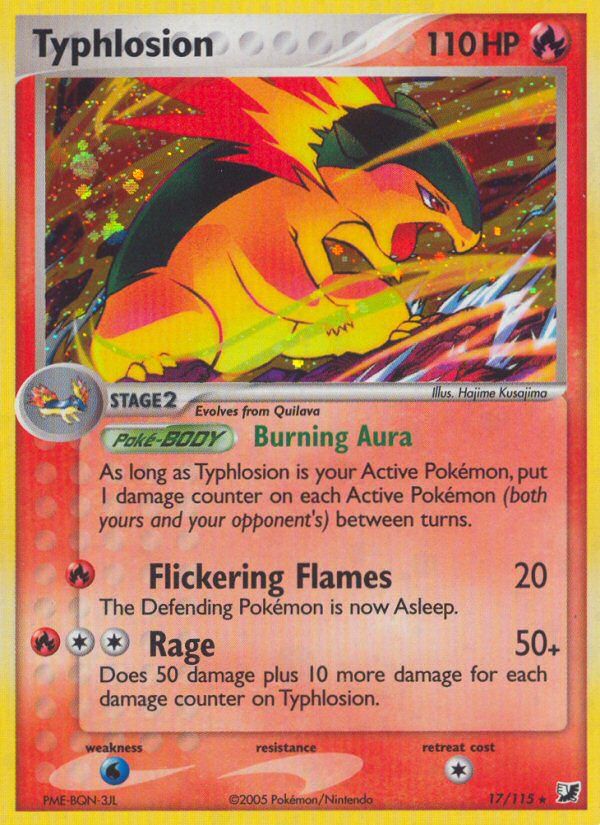 Typhlosion (17) [Unseen Forces] - Deck Out Gaming