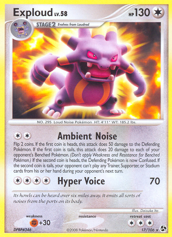 Exploud (17) [Great Encounters] - Deck Out Gaming