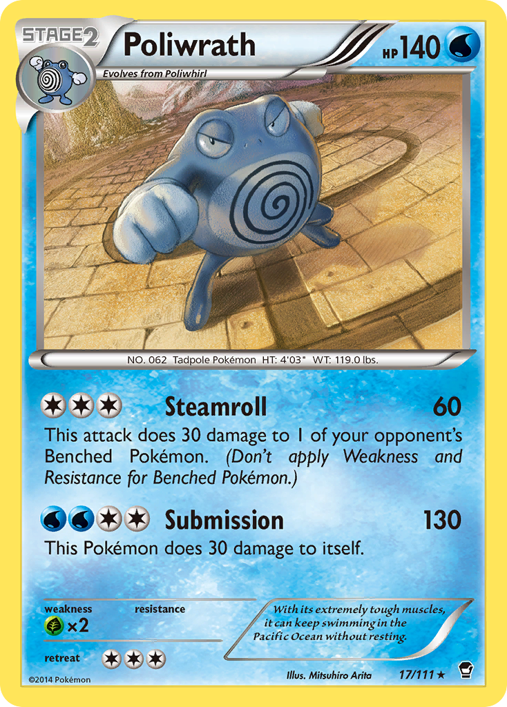 Poliwrath (17) [XY - Furious Fists] - Deck Out Gaming