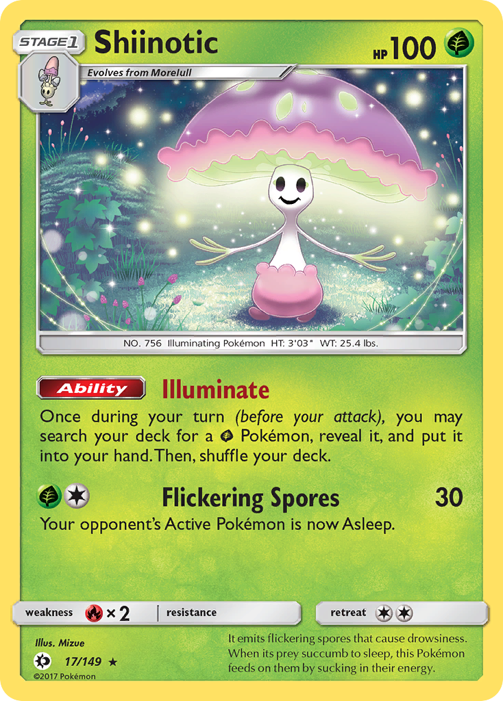 Shiinotic (17) [SM Base Set] - Deck Out Gaming