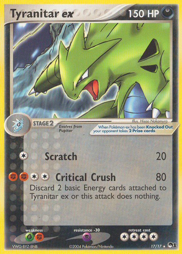 Tyranitar ex (Holo) [POP Series 1] - Deck Out Gaming