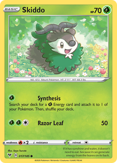Skiddo [SWSH04: Vivid Voltage] Reverse Holofoil - Deck Out Gaming