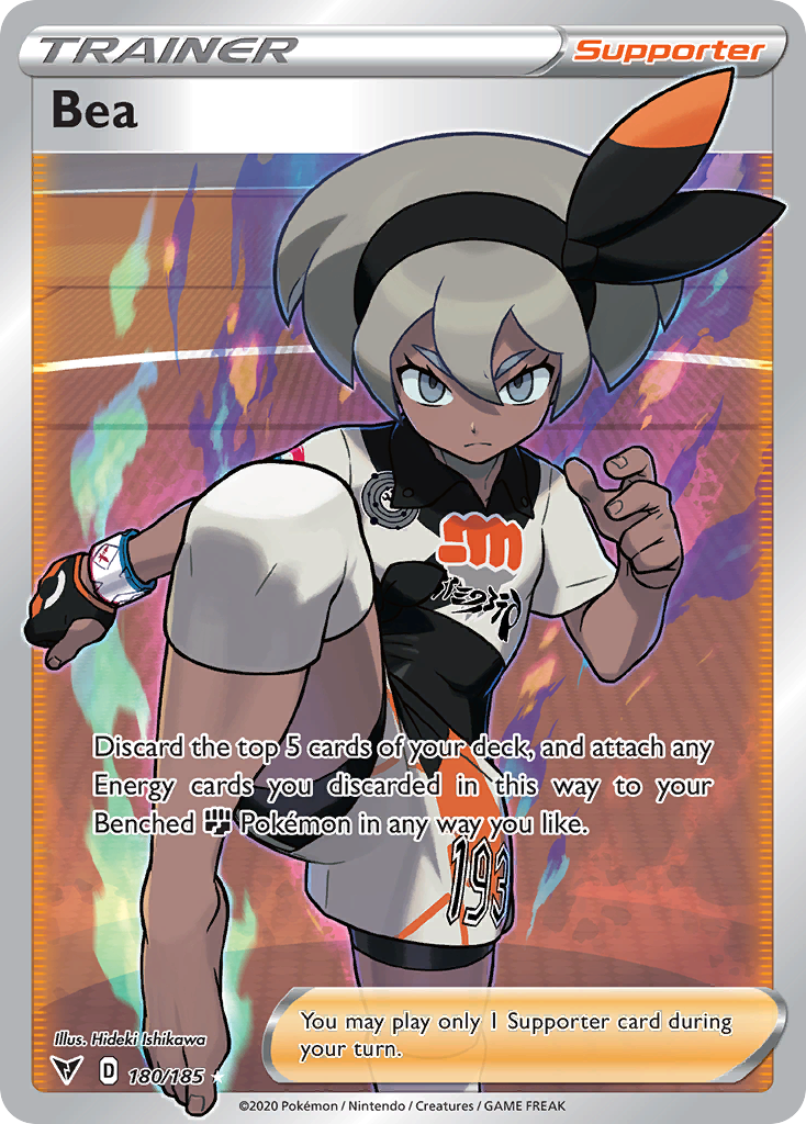 Bea (Full Art) [SWSH04: Vivid Voltage] - Deck Out Gaming