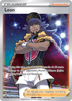 Leon (Full Art) [SWSH04: Vivid Voltage] - Deck Out Gaming