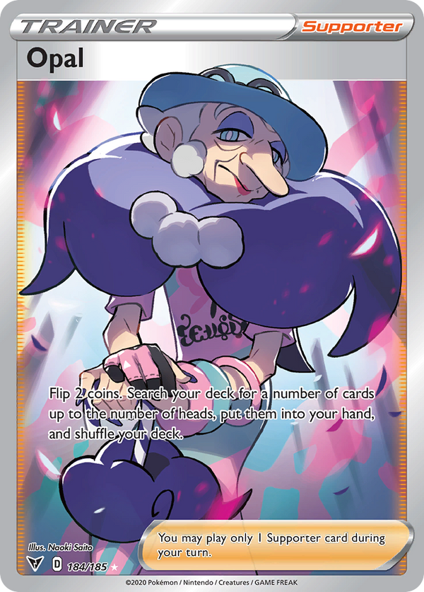 Opal (Full Art) [SWSH04: Vivid Voltage] - Deck Out Gaming