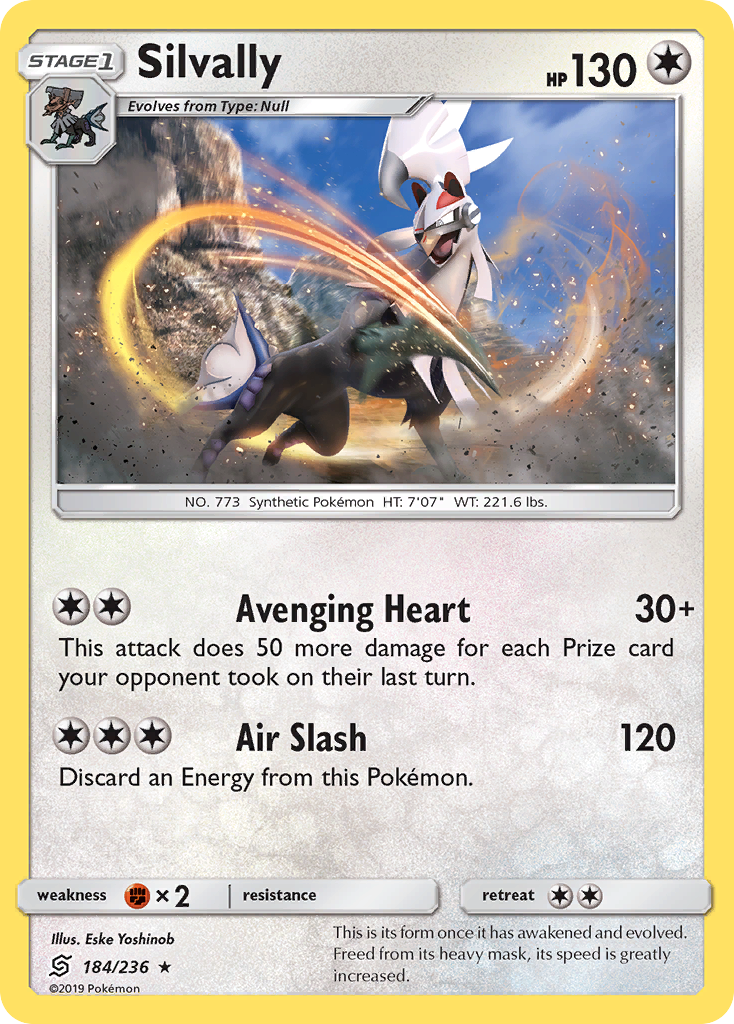 Silvally (184/236) [Sun & Moon: Unified Minds] - Deck Out Gaming