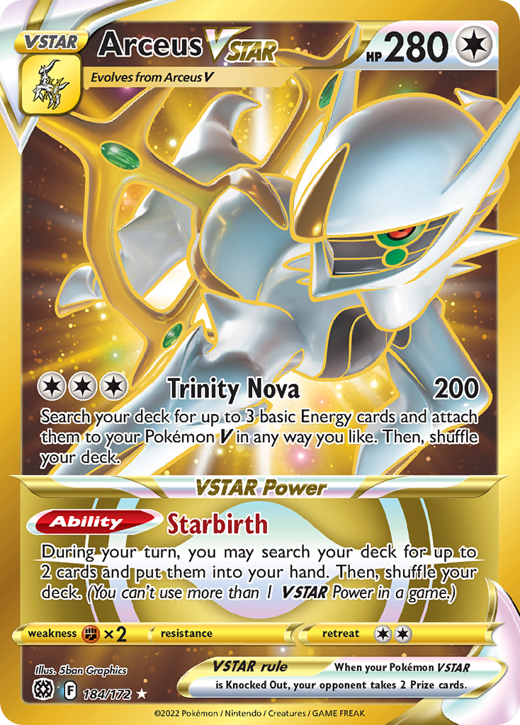 Arceus VSTAR (184/172) [Sword & Shield: Brilliant Stars]