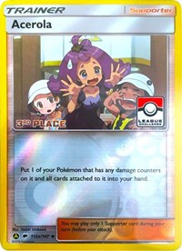 Acerola - 112a/147 (League Promo) [3rd Place] (112a) [League & Championship Cards] - Deck Out Gaming