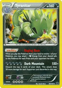 Tyranitar (Cosmos Holo) - 56/124 (56) [Miscellaneous Cards & Products]