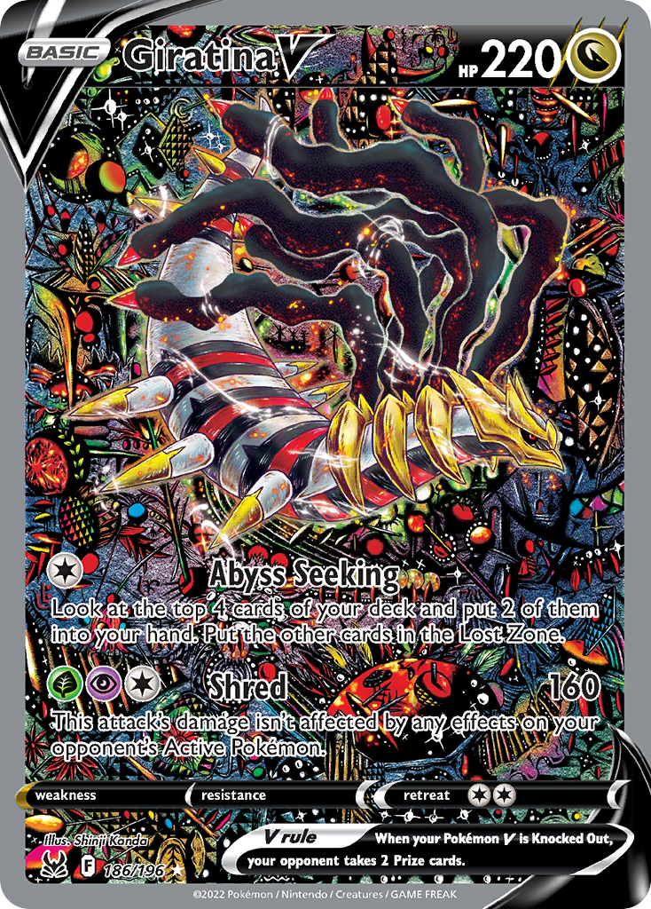 Giratina V (186/196) [Sword & Shield: Lost Origin] - Deck Out Gaming