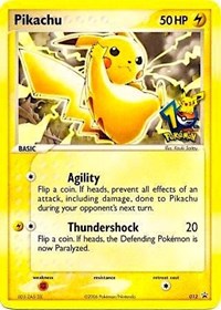 PIkachu (10th Anniversary Promo) (12) [Miscellaneous Cards & Products]