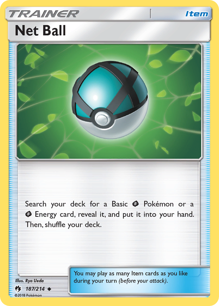 Net Ball (187) [SM - Lost Thunder] Reverse Holofoil - Deck Out Gaming