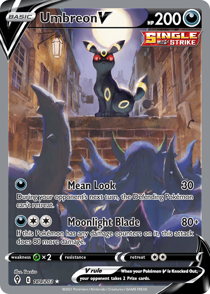 Umbreon V (189/203) [Sword & Shield: Evolving Skies] - Deck Out Gaming