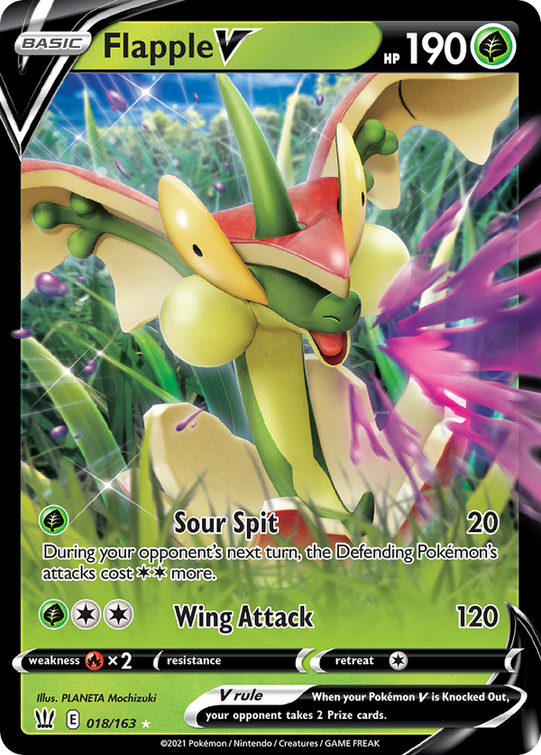 Flapple V [SWSH05: Battle Styles] - Deck Out Gaming