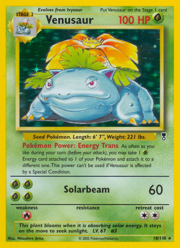 Venusaur (18) [Legendary Collection] Reverse Holofoil - Deck Out Gaming