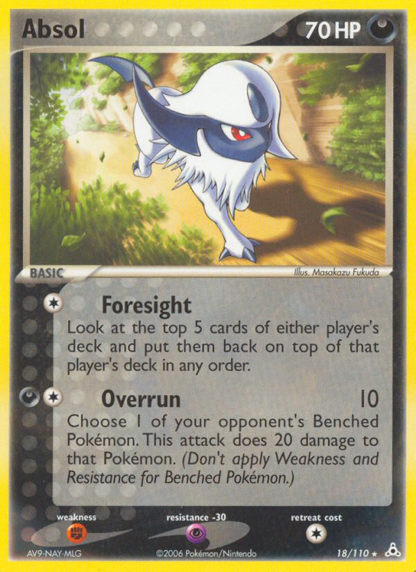 Absol (18) [Holon Phantoms] Reverse Holofoil - Deck Out Gaming