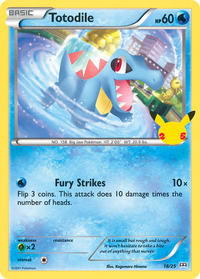 Totodile [McDonald's 25th Anniversary Promos] Holofoil - Deck Out Gaming