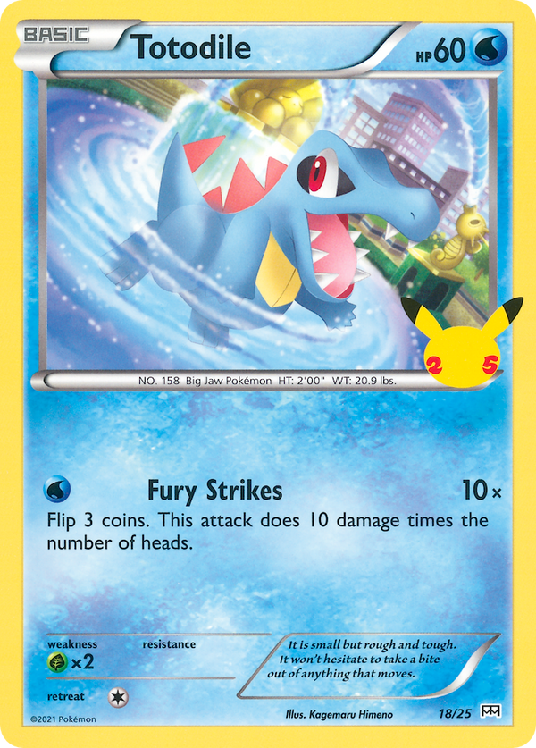 Totodile [McDonald's 25th Anniversary Promos] - Deck Out Gaming