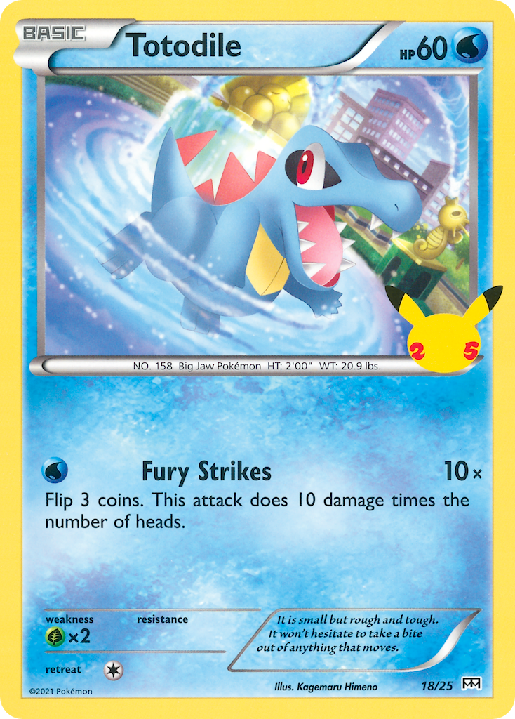 Totodile [McDonald's 25th Anniversary Promos] - Deck Out Gaming