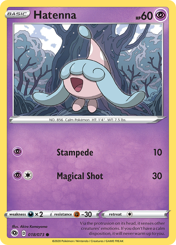 Hatenna [Champion's Path] - Deck Out Gaming