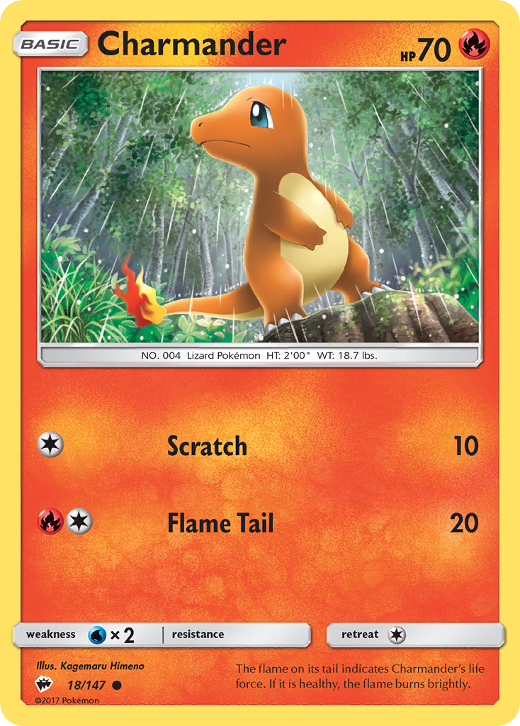 Charmander (18) [SM - Burning Shadows] - Deck Out Gaming