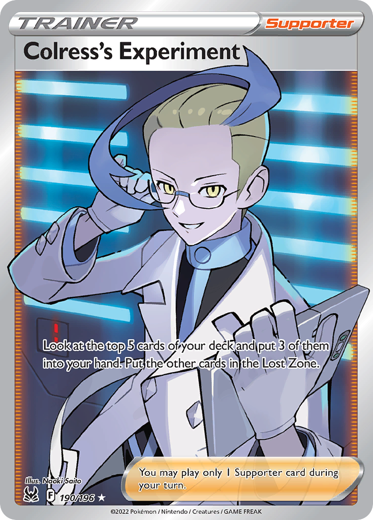 Colress's Experiment (190/196) [Sword & Shield: Lost Origin] - Deck Out Gaming