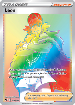 Leon (Secret) [SWSH04: Vivid Voltage] - Deck Out Gaming