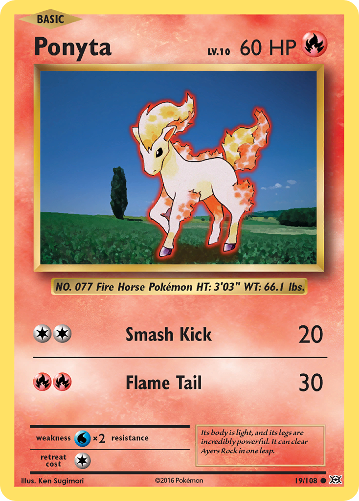 Ponyta (19) [XY - Evolutions] - Deck Out Gaming