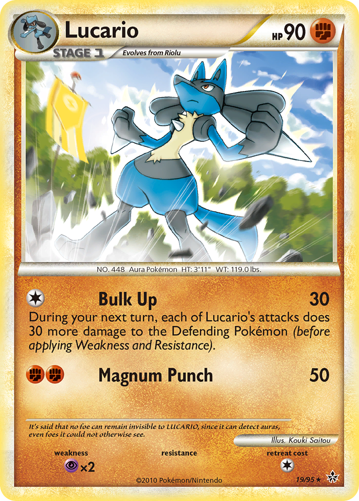 Lucario (19) [Unleashed] - Deck Out Gaming