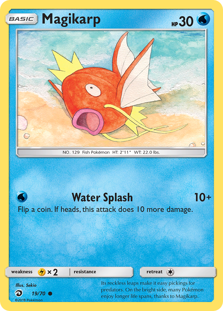 Magikarp (19) [Dragon Majesty] Reverse Holofoil - Deck Out Gaming
