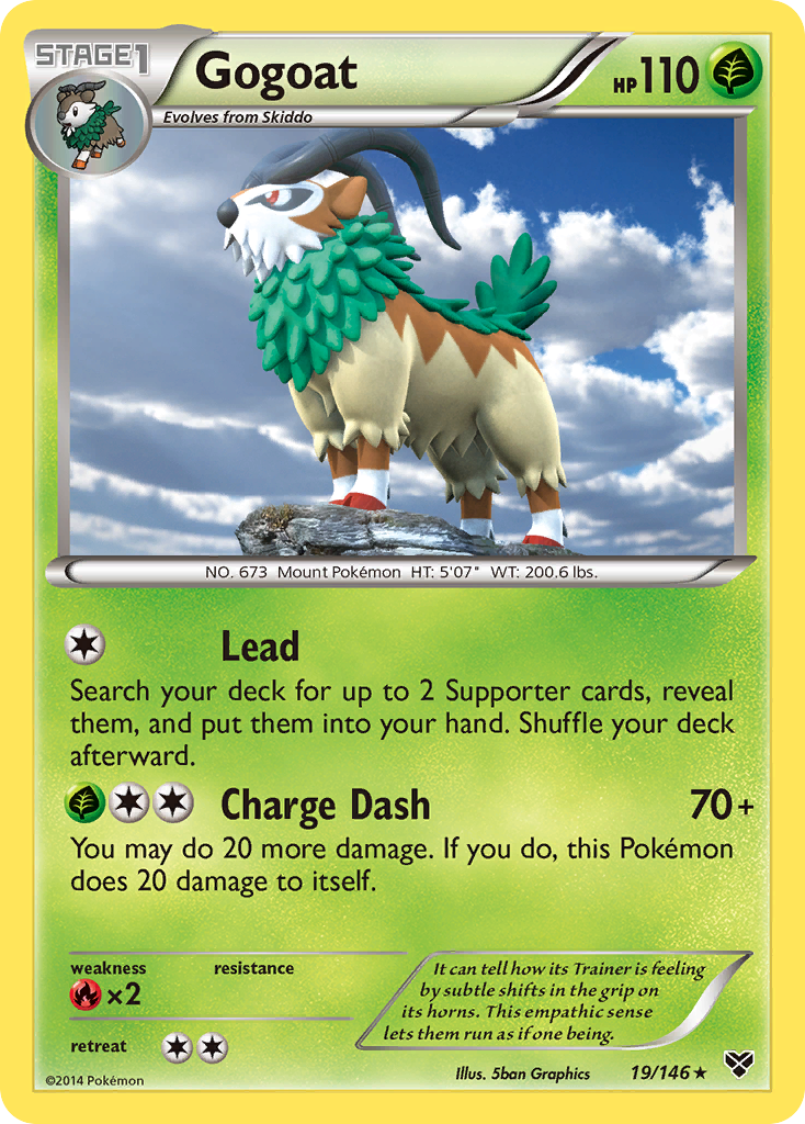 Gogoat (19) [XY Base Set] - Deck Out Gaming