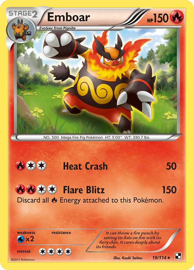 Emboar [Black & White] - Deck Out Gaming