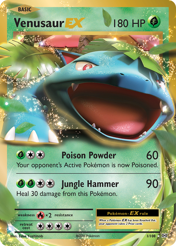 Venusaur EX (1) [XY - Evolutions] - Deck Out Gaming