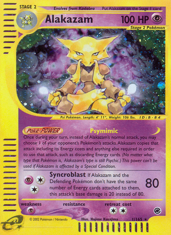 Alakazam (1) (1) [Expedition] Reverse Holofoil - Deck Out Gaming