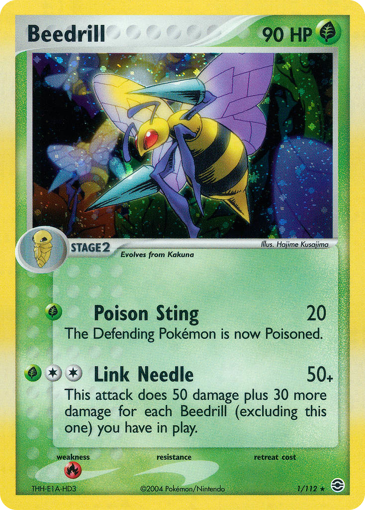 Beedrill (1) [FireRed & LeafGreen] - Deck Out Gaming