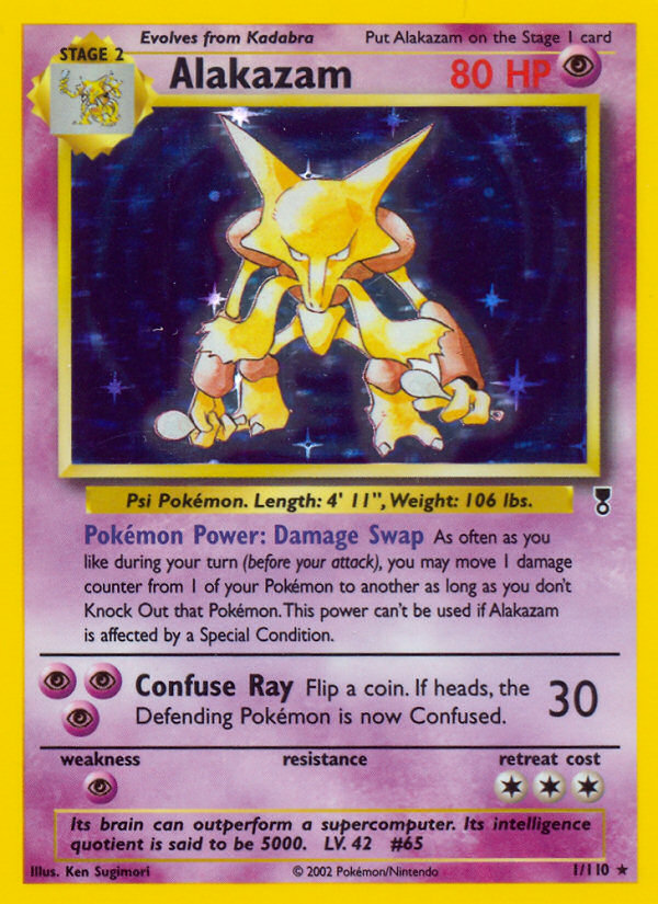 Alakazam (1) [Legendary Collection] Reverse Holofoil - Deck Out Gaming