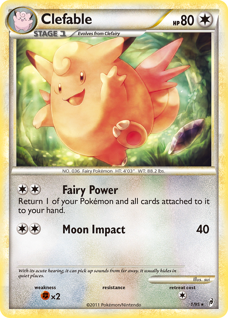 Clefable (1) [Call of Legends] Reverse Holofoil