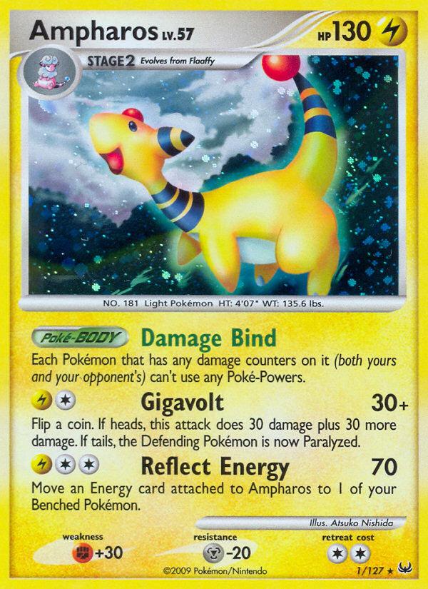 Ampharos (1) [Platinum] - Deck Out Gaming