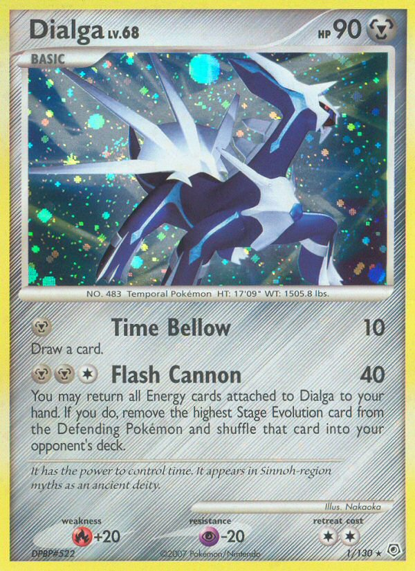 Dialga (1) [Diamond and Pearl] Reverse Holofoil