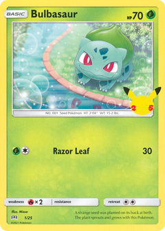 Bulbasaur [McDonald's 25th Anniversary Promos] Holofoil - Deck Out Gaming