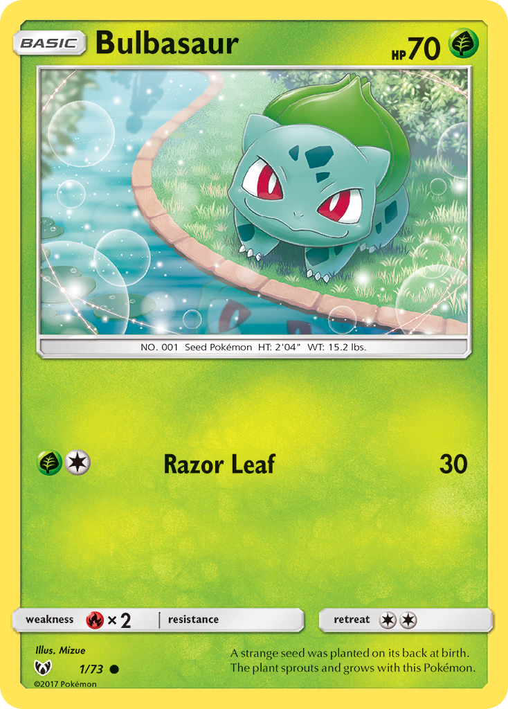 Bulbasaur (1/73) [Sun & Moon: Shining Legends] - Deck Out Gaming