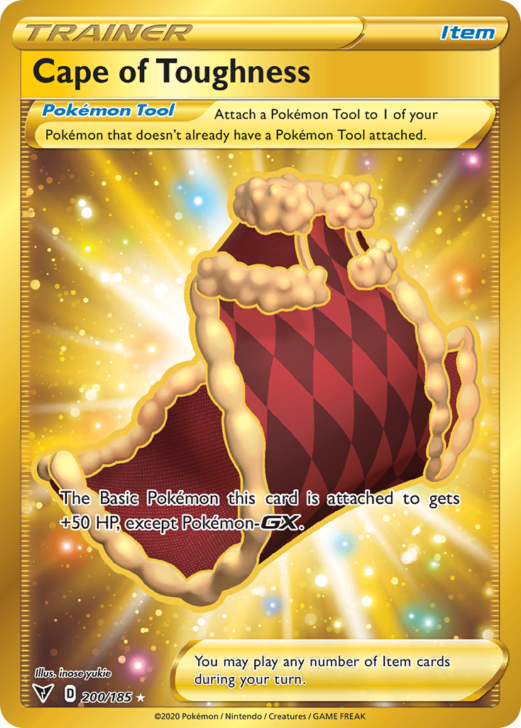 Cape of Toughness (Secret) [SWSH04: Vivid Voltage] - Deck Out Gaming