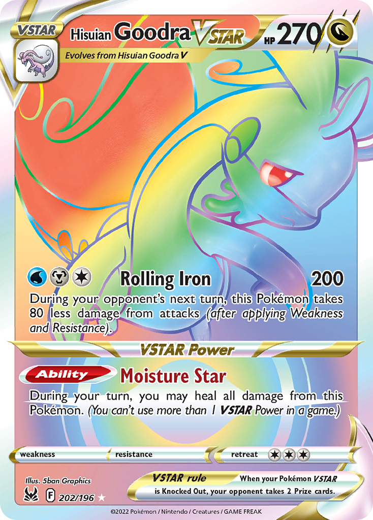 Hisuian Goodra VSTAR (202/196) [Sword & Shield: Lost Origin] - Deck Out Gaming